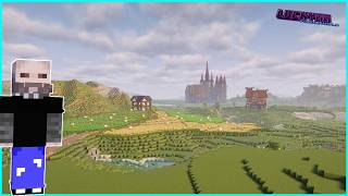 Building a Farm Just to Improve the View | Minecraft Forever World