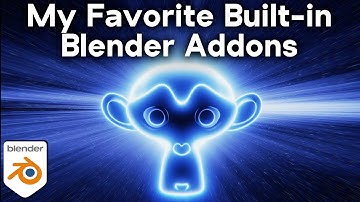 My Top 10 Favorite Built-In Blender Addons