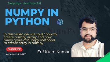 NumPy Array Methods Explained | Complete Beginner to Pro Guide | In Hindi | 2025 | Basic to Advance