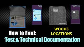 ALL Woods Battle Pass Document Locations - (Test & Technical Route)
