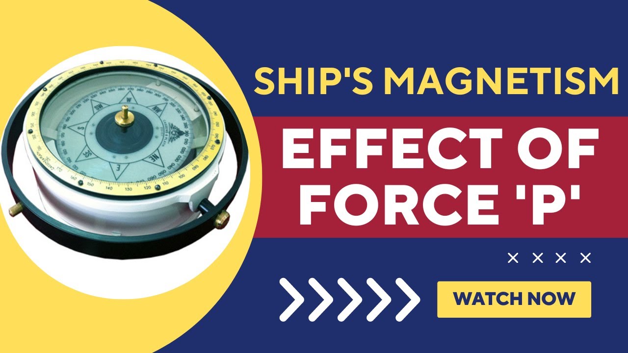 The Effect of Force P | Magnetic Compaass | Merchant Navy 