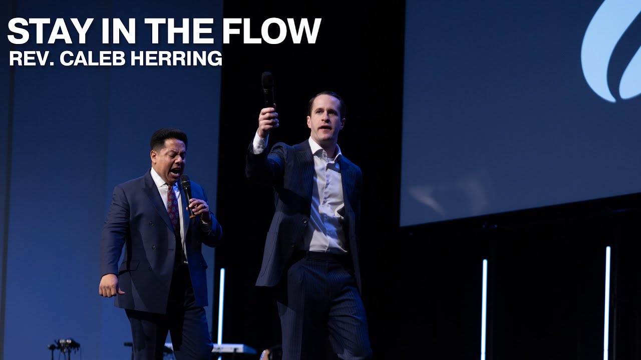 Rev. Caleb Herring preaching at International Christian Fellowship 1