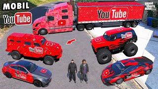 MANTAP !! Aku Koleksi SEMUA MOBIL YOUTUBE TERLANGKA di GTA 5 !!