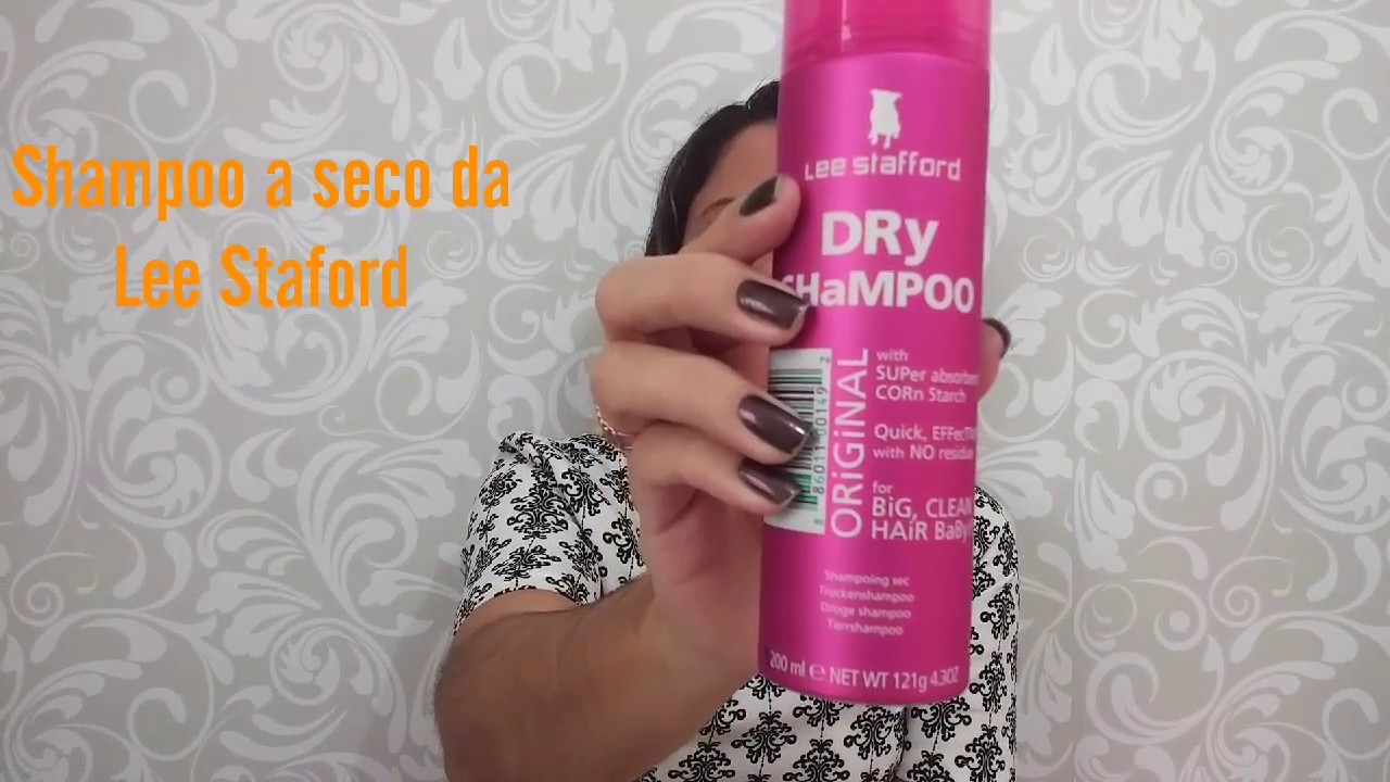 Testando o Shampoo a Seco Lee Stafford thebeautybox shampooaseco