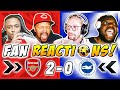 Arsenal Fans React to 2-0 Victory Over Brighton in the Carabao Cup ⚽