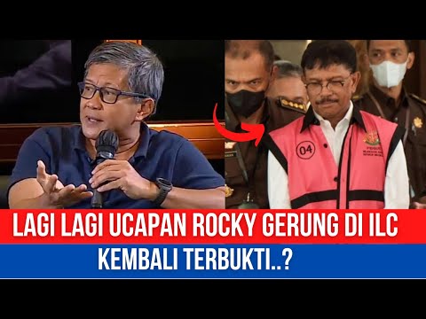 Lagi Lagi Ucapan Rocky gerung di ILC Kembali Terbukti.? - Lagi Lagi Ucapan Rocky gerung di ILC Kembali Terbukti.?