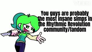 (READ DESC) Who you simp for in Rhythmic Revolution says about you - FNF joke