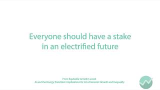 Everyone should have a stake in an electrified future