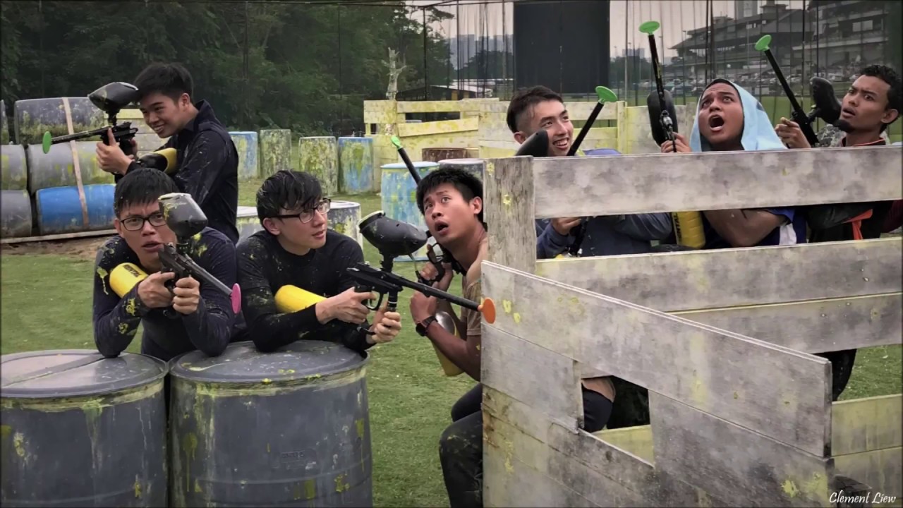 Paintball Competition at The Cage Sports Park • Turf Club Singapore