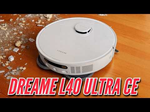 МОЮЩИЙ Робот-пылесос DREAME L40 ULTRA CE. Обзор и опыт использования
