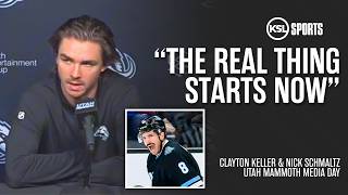 Details Clayton Keller & Nick Schmaltz: Untapped Potential, Roster Depth & Season Goals | Mammoth Media Day Update