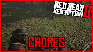 Camp Chores, Why Do Them - Red Dead Redemption 2 - Camp Guide (PS4)