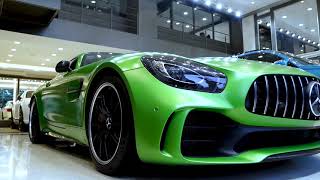 Mercedes Amg Gtr Green Beast Hyderabad Foxy Snap