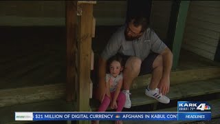 Louisiana families still fleeing to Arkansas after Hurricane Ida