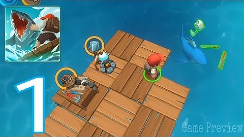 Epic Raft : Fighting Zombie Shark Survival Gameplay Walkthrough Part 1