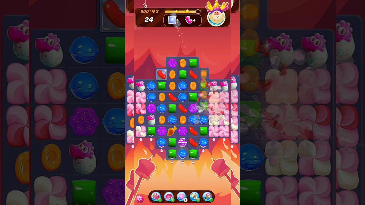 Candy Crush Saga 🍬🍭 Speed Video 3× 498 - 501 Lev