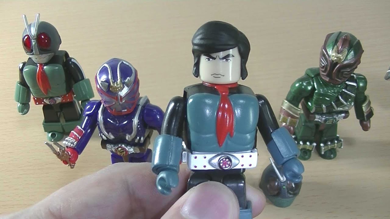 超合金 仮面ライダーのkubrick全5種とシークレット紹介 Youtube