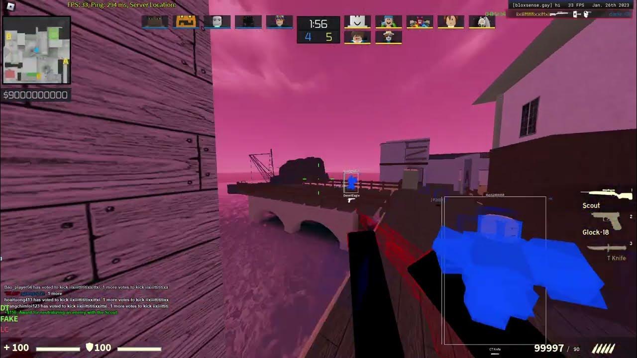 Counter Blox hvh Script Pastebin YouTube