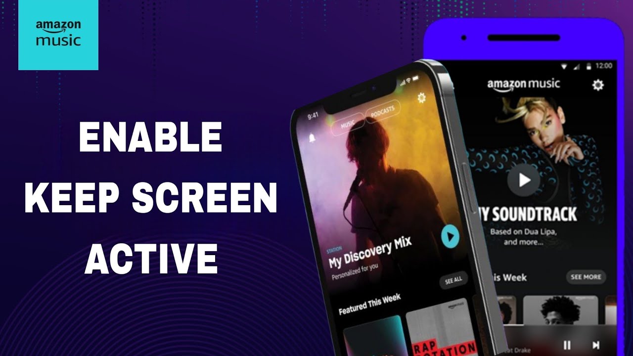 How To Enable Keep Screen Active On Amazon Music App YouTube How to enable keep screen active on amazon music app youtube