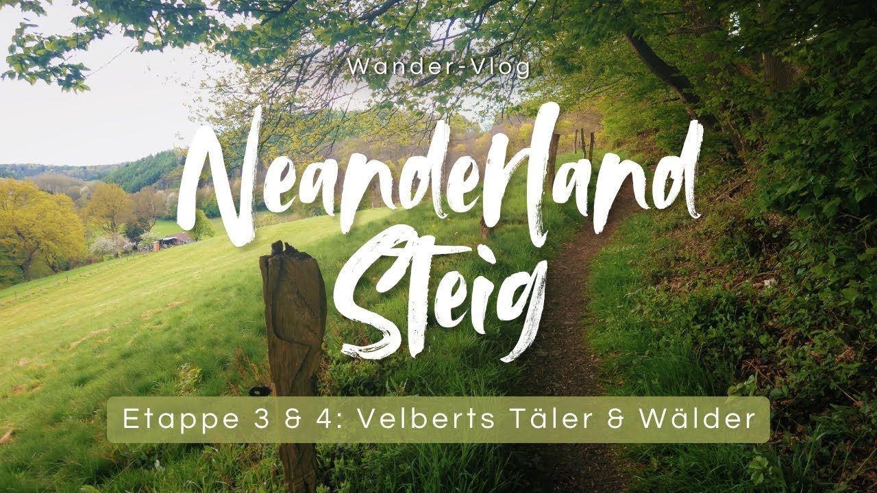 Neanderlandsteig - Etappe 3 & 4: Velberts Täler & Wälder - Wander-Vlog