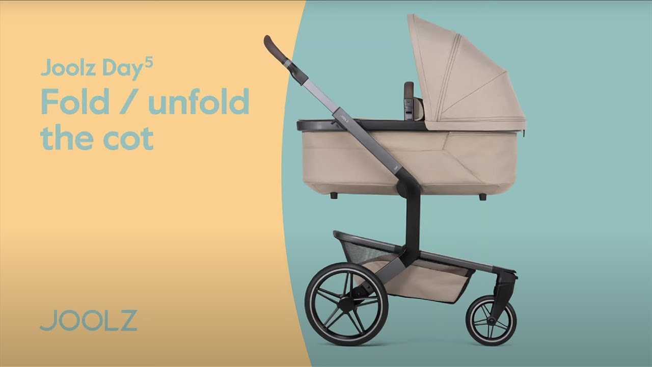 joolz kinderwagen zusammenklappen Joolz Kinderwagen-Set 'Day5' Lunar Grey 