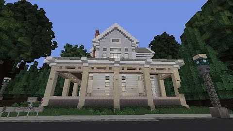 Minecraft how to build Victorian House#1(Part 1)