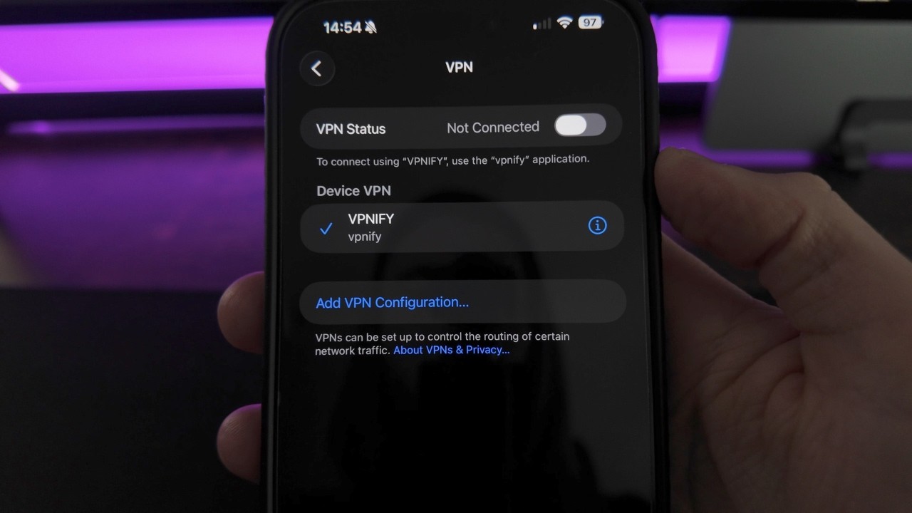 How to Setup A Free VPN on iPhone - 2026 Step by Step - YouTube