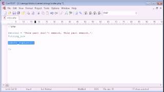 Beginner PHP Tutorial   50   String Functions  Replacing Part of a String