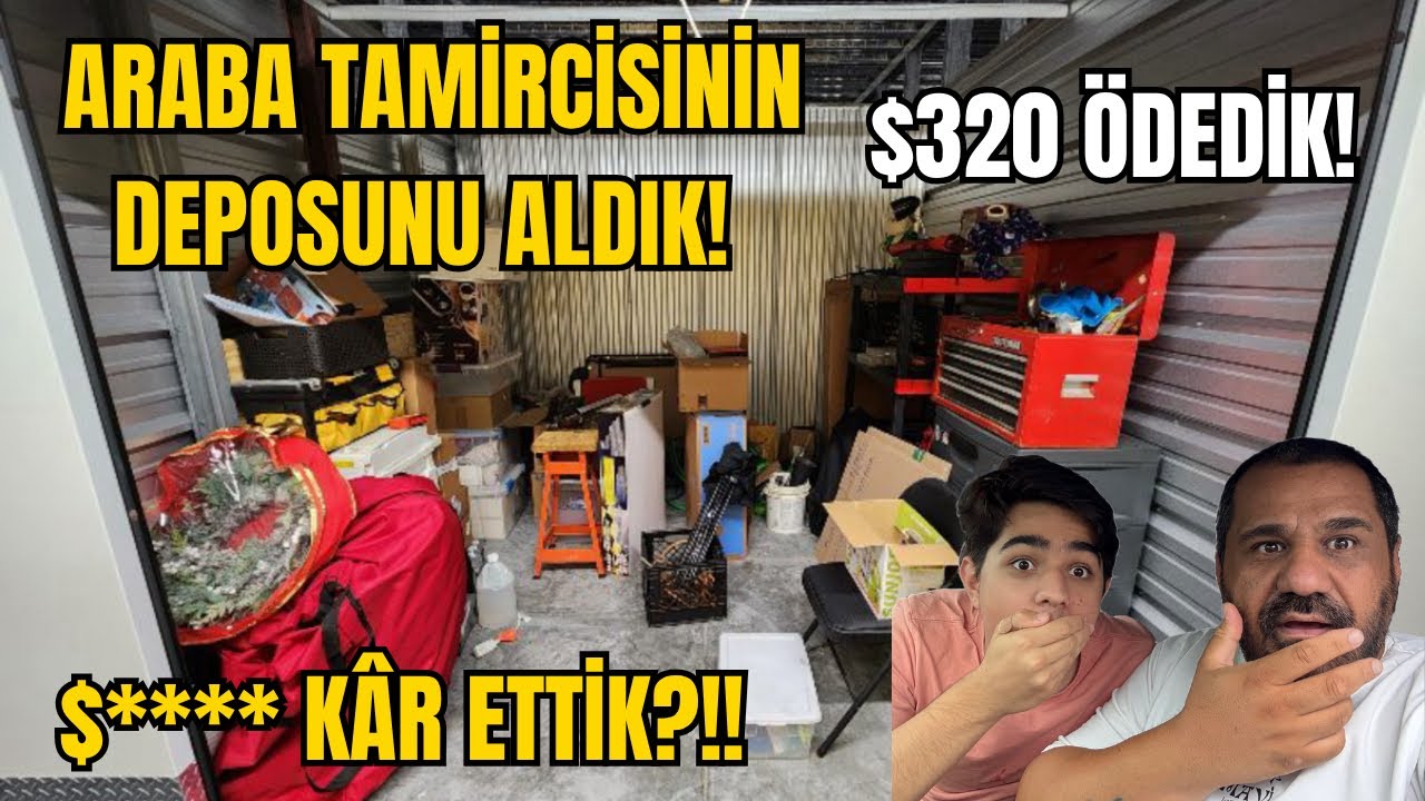Araba Tamircisinin Deposunu Aldık! Tam $…. KÂR ETTİK! | Depo Serisi #1