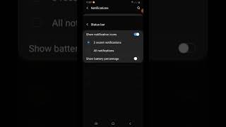Samsung A10 Battery percent show