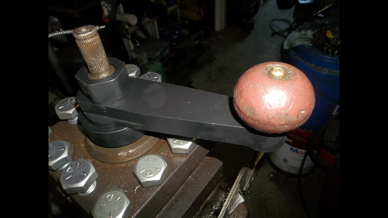 Making a steel tool post handle on a Tormach PCNC 1100 - YouTube