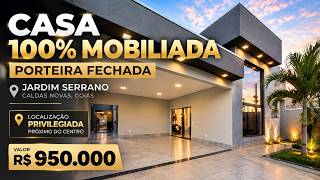 100% FURNISHED HOUSE IN CALDAS NOVAS R$950,000.00