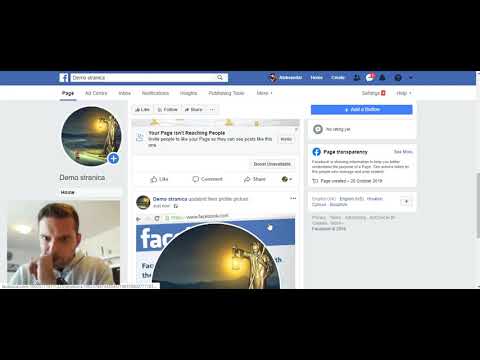 Video: Kako Stvoriti Facebook Stranicu