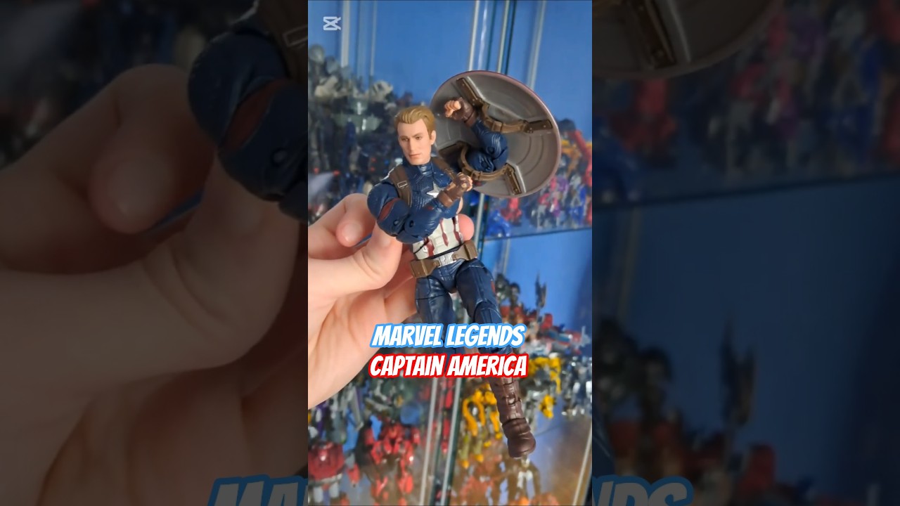 Marvel legends Captain America 😮&zwj;💨🔥 #marvellegends #captainamerica #shorts #avengers