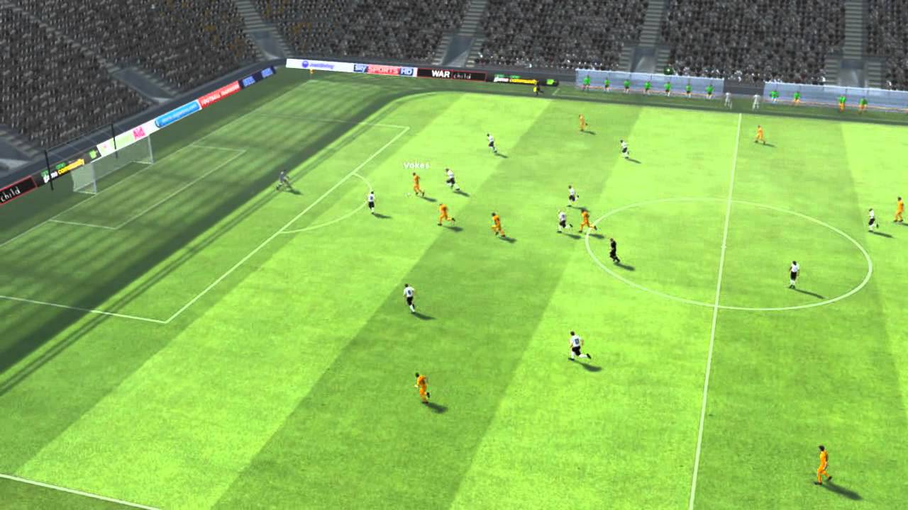 Fulham vs Wolves - Vokes Goal