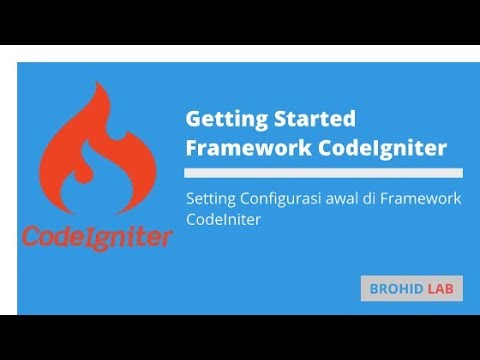 Getting Started CodeIgniter