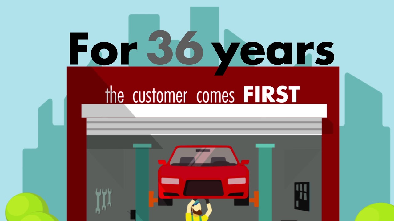 Auto Repair Shop | Motion Graphics Video | Moving Targets