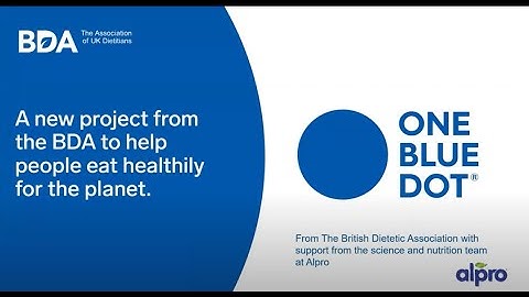 Greener AHP - Sustainable Food & Nutrition Event: BDA One Blue Dot