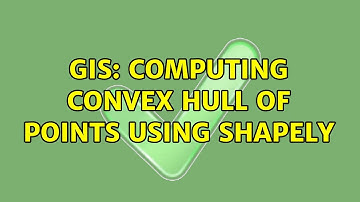 GIS: Computing convex hull of points using shapely