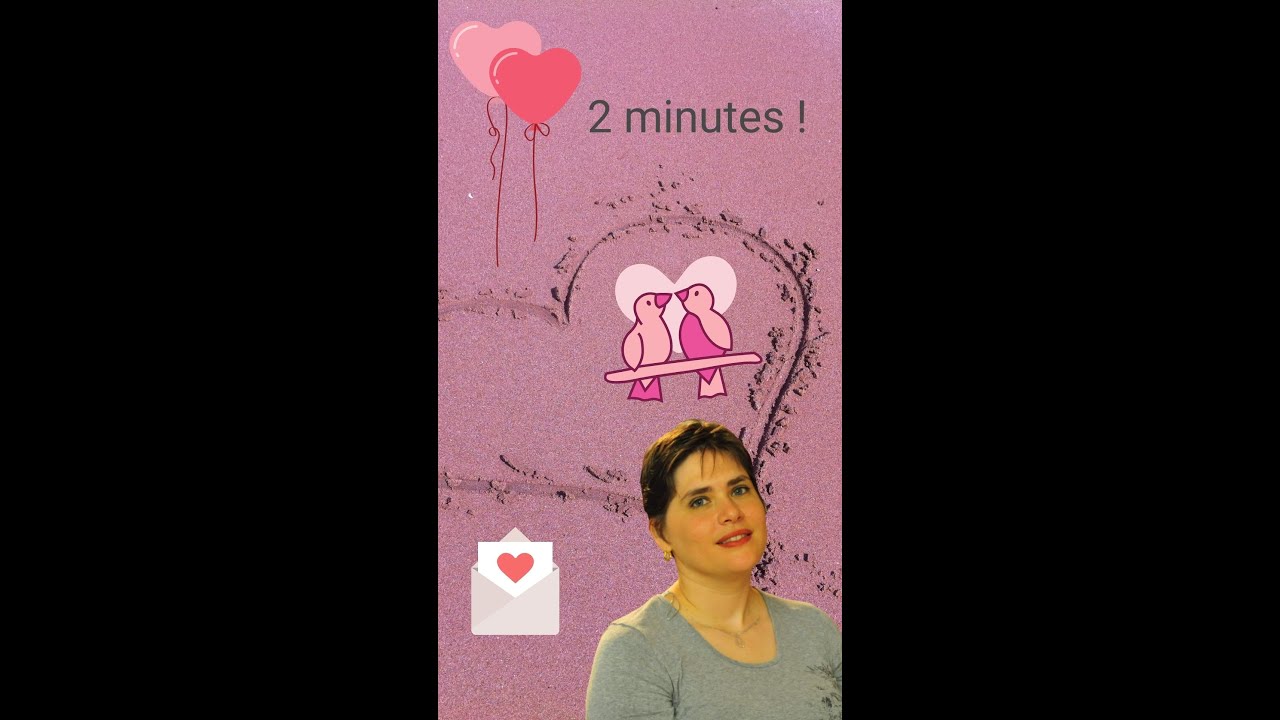 Saint Valentin : faire une carte et l'envoyer en moins de 2 minutes ! #short