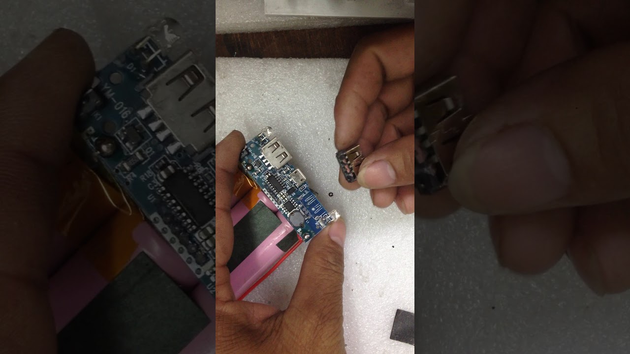 Fix Power Bank Usb Charger Port Broken Youtube