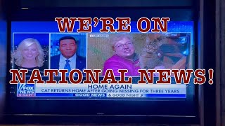 Cat is on National News!