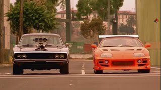 Hızlı Ve Öfkeli - Toretto Ve Brian - Son Yarış Sahnesi