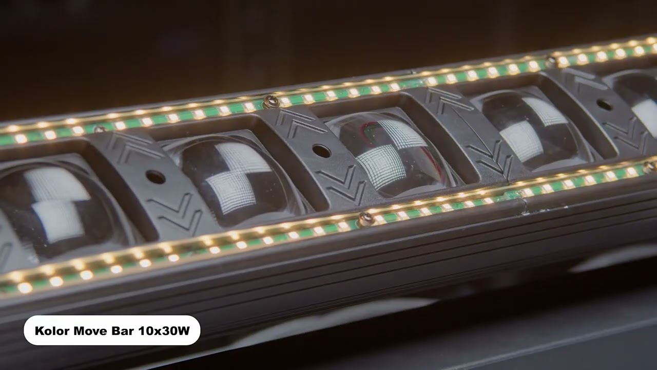 MAC MAH KOLORMOVEBAR 10x 30W RGBW LED Moving Bar