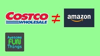 Costco Online ≠ Amazon