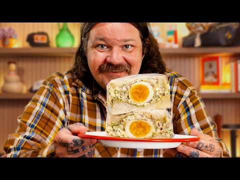 Making A Gourmet Egg Salad Sandwich | Cookin' Somethin'