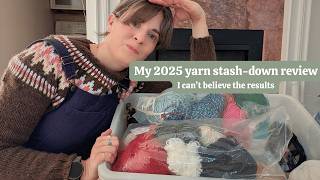 I tried a yarn stash down for a year, here’s what actually happened