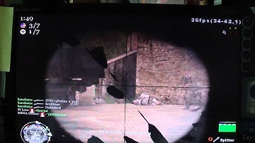 cod2 - 3 kills with one shot @ Farmhouse, {UN} ctf server =)