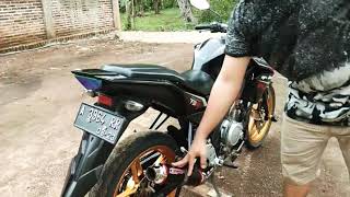 Viral !!! Modif Vixion suara moge