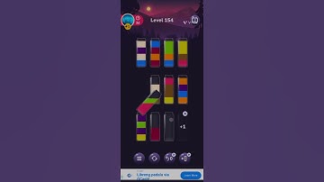 love water sort colour level 153 and 154